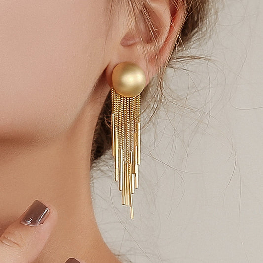 Luxury Long Tassel Earrings