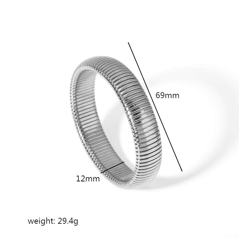 Elastic Stainless Steel Bracelet