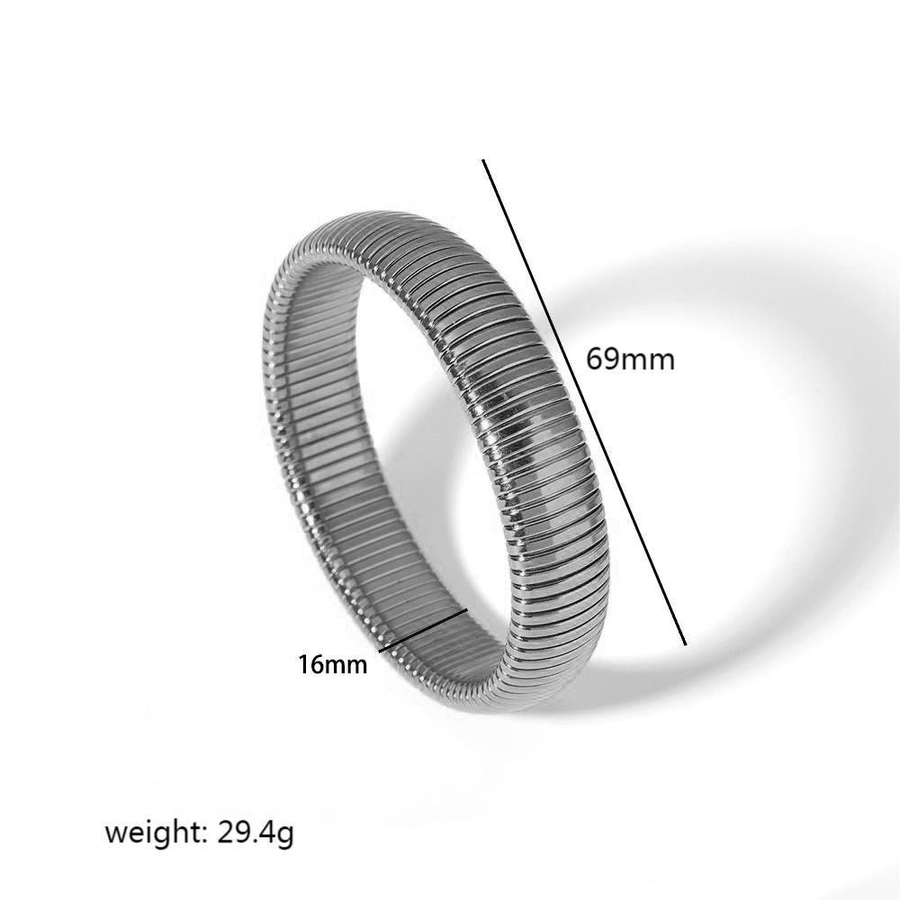 Elastic Stainless Steel Bracelet